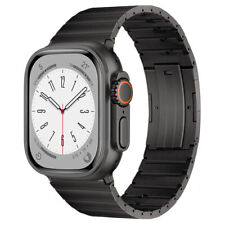 Usado, Pulseira de aço titânio 38/40/41/42/44/45/49 mm para Apple Watch Ultra S8 S7 comprar usado  Enviando para Brazil