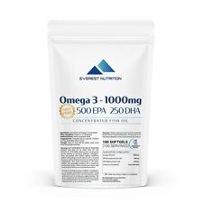 Cápsulas gelatinosas Omega-3 500 EPA 250 DHA – concentradas para suporte cardíaco, cerebral e articular, usado comprar usado  Enviando para Brazil
