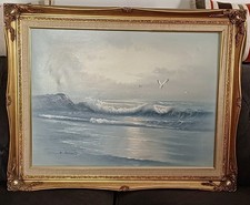 Seascape oil painting. for sale  WINCHESTER