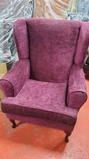 Fabric chenille purple for sale  BLACKBURN