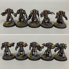 5 CHAOS IRON WARRIORS CATAPHRACTII TERMINATORS WARHAMMER 40K HERETIC ASTARTES comprar usado  Enviando para Brazil
