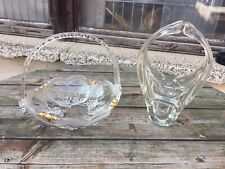 Glaskörbchen glashenkelschale gebraucht kaufen  Halle