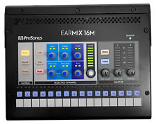 Monitor intra-auricular/misturador de fone de ouvido pessoal PRESONUS EarMix 16M 16x2 16 canais AVB comprar usado  Enviando para Brazil