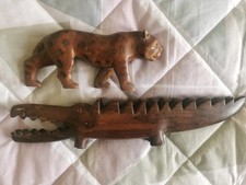 African animals carved for sale  NEWTOWNARDS