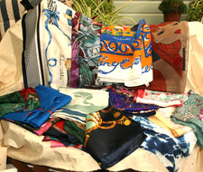 Scarves silk vintage for sale  SOUTHEND-ON-SEA