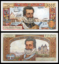 Billet 5000 francs d'occasion  Ranville