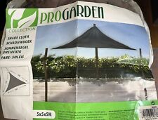 Progarden sonnensegel 5x5x5m gebraucht kaufen  Pullach i.Isartal