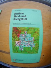 Wanderkarte 000 berliner gebraucht kaufen  Berlin