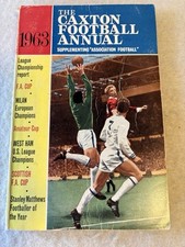 Caxton football annual for sale  NORTHAMPTON