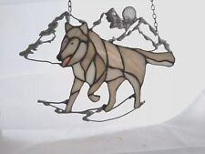 Wolf schneegebirge fensterbild gebraucht kaufen  Berg