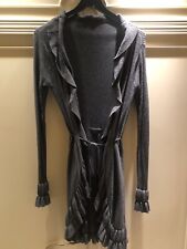 Strickjacke volants grau gebraucht kaufen  Wuppertal