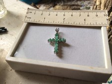Croce argento placcata usato  Napoli