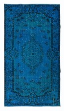 5.3x9.2 blue handmade for sale  USA