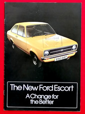 1975 Ford Escort Mk2 Folheto de Lançamento Reino Unido -Ghia Sport GL L Estates *Estado Perfeito, usado comprar usado  Enviando para Brazil