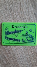 Kirmes fahrchip krzenck gebraucht kaufen  Trautskirchen