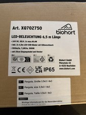 Biohort pergola led gebraucht kaufen  Mühlheim