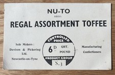 Regal assortment toffee for sale  LONDON