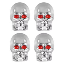 Skull tyre valve for sale  RAINHAM