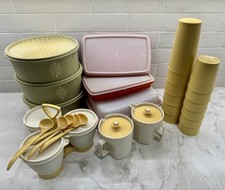 Vintage Tupperware Lote Misto #4 - Copos, Recipientes, Vasilhas Colheita de Outono comprar usado  Enviando para Brazil