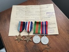 Ww2 medal group for sale  FAREHAM