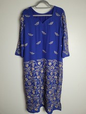Blue indian kurta for sale  LONDON