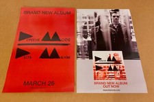 (Lote de 2) Cartaz promocional pré-lançamento 2 lados Depeche Mode Delta Machine não CD/LP, usado comprar usado  Enviando para Brazil