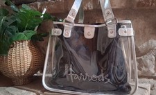Borsa harrods trasparente usato  Castel d'Aiano