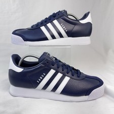 adidas Samoa Night Indigo/White Cloud Męskie Rozmiar 12 Three Stripe Life Fabrycznie nowe z metką, używany na sprzedaż  Wysyłka do Poland