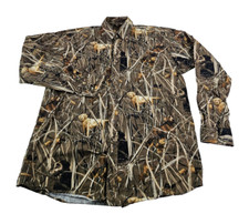 Camisa masculina Labrador Duck Hunting Dogs M marrom North River manga longa botão para baixo comprar usado  Enviando para Brazil