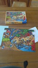 Vintage puzzle schtroumpfs d'occasion  Attignat