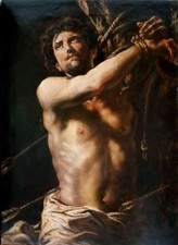 Antico dipinto religioso usato  Visciano