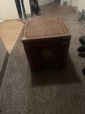 wicker storage trunk for sale  Aurora