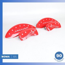 Usado, 14-24 Jaguar X152 F-Type tampa de pinça de freio dianteiro e traseiro conjunto de 4 vermelho MGP comprar usado  Enviando para Brazil