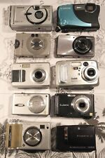 Lote de 16x câmeras digitais Kodak Canon Nikon Casio Panasonic Fujifilm comprar usado  Enviando para Brazil