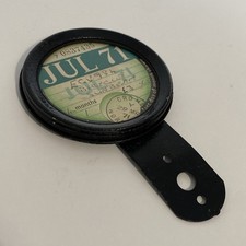 Vintage motorcycle tax for sale  RAYLEIGH