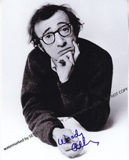 Fotografia colorida 8x10 assinada à mão por Woody Allen (1935 - ) autografada, usado comprar usado  Enviando para Brazil