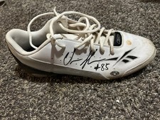 Par de Chuteiras Autografadas Usadas Chad Johnson - Ochocinco - Jogo de Bengals comprar usado  Enviando para Brazil