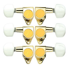 Conjunto de máquinas de afinação de guitarra Ovation Pearloid & Gold, pinos grandes, 3+3 6 cordas comprar usado  Enviando para Brazil