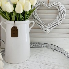 Weiße keramik vase gebraucht kaufen  Versand nach Germany