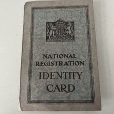 Ww2 national registration for sale  DERBY