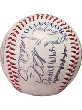Autographed collectors basebal for sale  UK