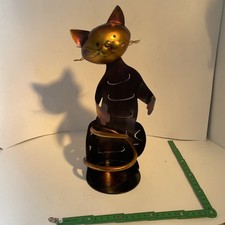 Metal whimsical cat for sale  CRAWLEY