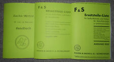 Ersatzteilliste handbuch ficht gebraucht kaufen  Biberach an der Riß
