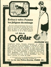 Publicité ancienne balai d'occasion  France