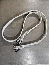 Usado, Combo de 6 pés 5 fios RCA componente de áudio estéreo cabo de vídeo branco comprar usado  Enviando para Brazil