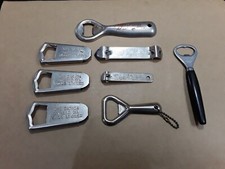 Abridores de garrafas e latas 8 peças Molsons Barware publicidade vintage cerveja refrigerante pop comprar usado  Enviando para Brazil