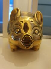 Brass pig money for sale  LEICESTER