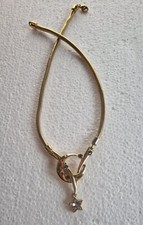 Schlangenkette vergoldet krist gebraucht kaufen  Kalbe (Milde)