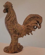 Usado, Ornamento antigo vintage de ferro fundido pesado estátua galo batente de porta decorativo comprar usado Usado, Ornamento antigo vintage de ferro fundido pesado estátua galo batente de porta decorativo comprar usado  Enviando para Brazil