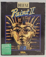 DELUXE Paint II 2 da Electronic Arts para IBM, Compaq, Outros - Original Vintage comprar usado  Enviando para Brazil